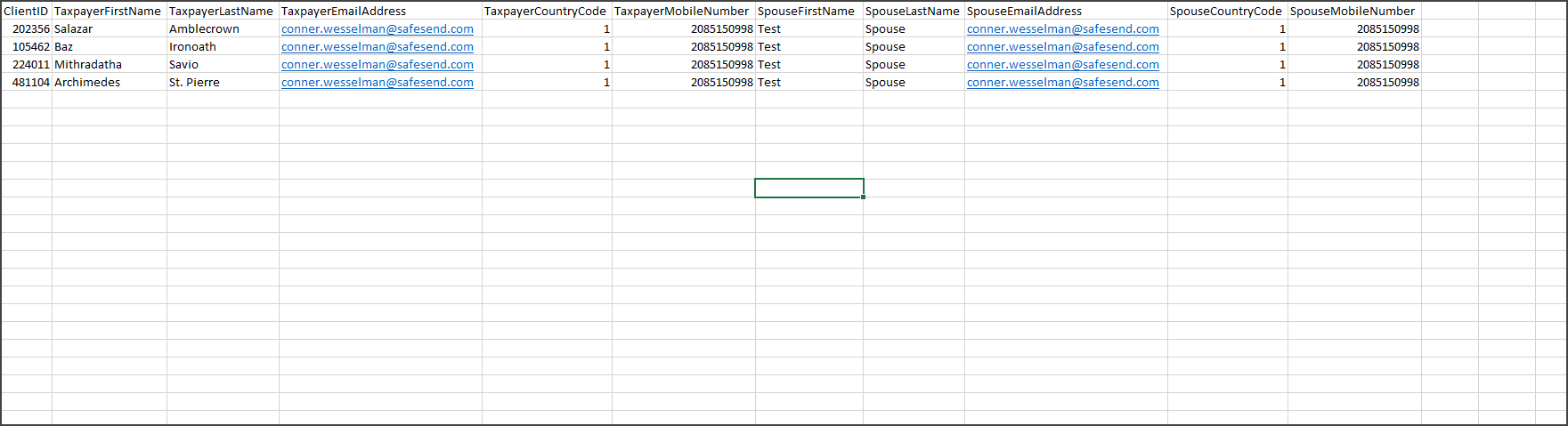 Uploading Batch Organizers – SafeSend Organizers